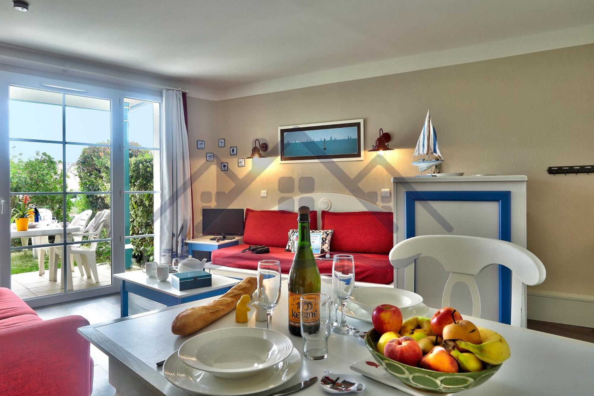 Localise - A06 - Entierement De Plain-Pied Avec Petite Vue Mer - Donnant Sur La Piscine Et Le Jardin - Wifi Inclus - Draps Inclus - Guilvinec المظهر الخارجي الصورة