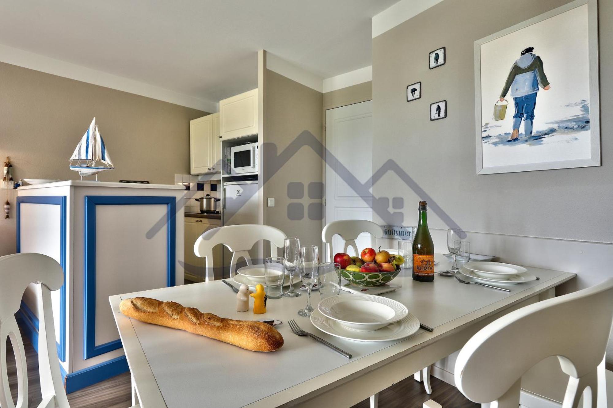 Localise - A06 - Entierement De Plain-Pied Avec Petite Vue Mer - Donnant Sur La Piscine Et Le Jardin - Wifi Inclus - Draps Inclus - Guilvinec المظهر الخارجي الصورة
